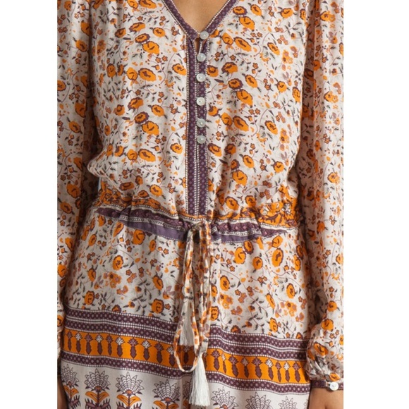 ▪️sold▪️ spell & gypsy orange blossom romper - Picture 4 of 8